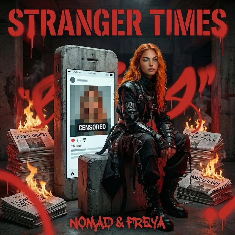 Cover of Stranger Times (feat. Freya)